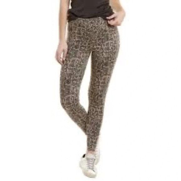 Spanx Jeanish Snake Print Ankle Shaping Leggings - Size Medium - Picture 1 of 10